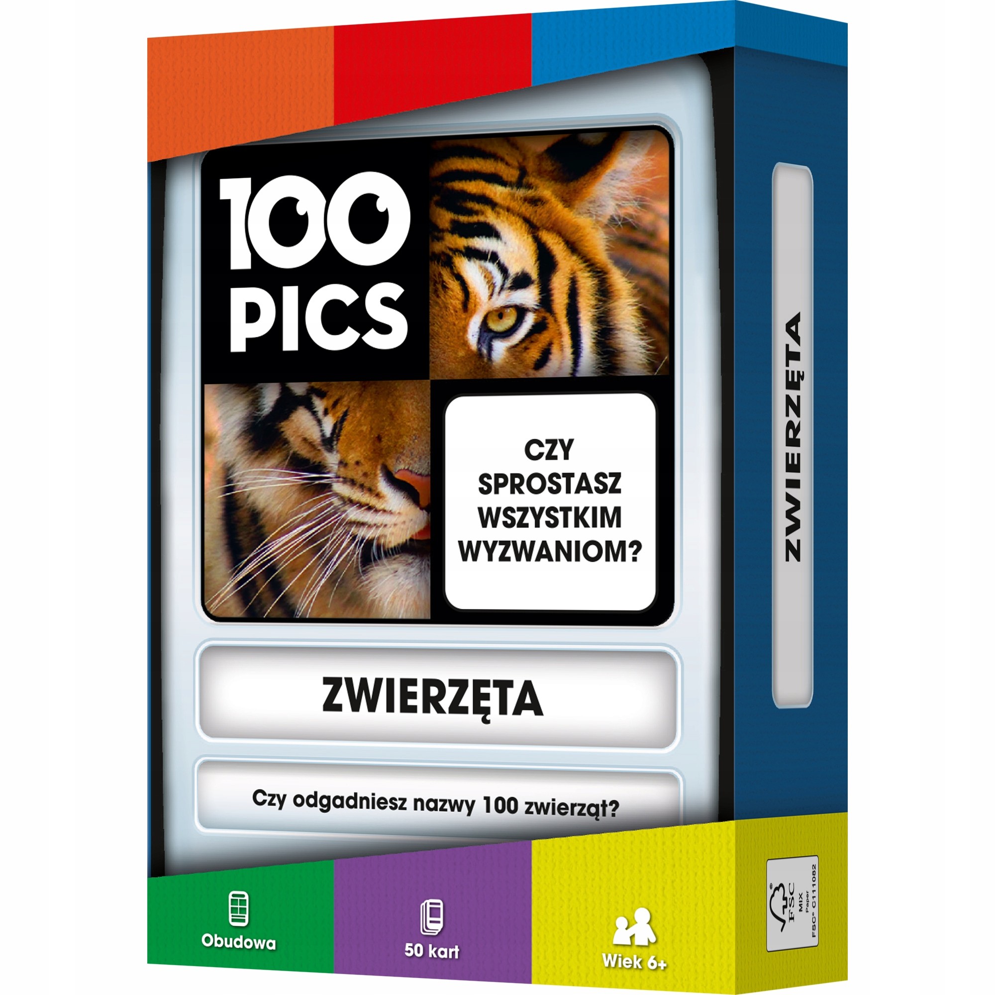 Spoločenská hra 100 obrázkov: Zvieracie rebelky